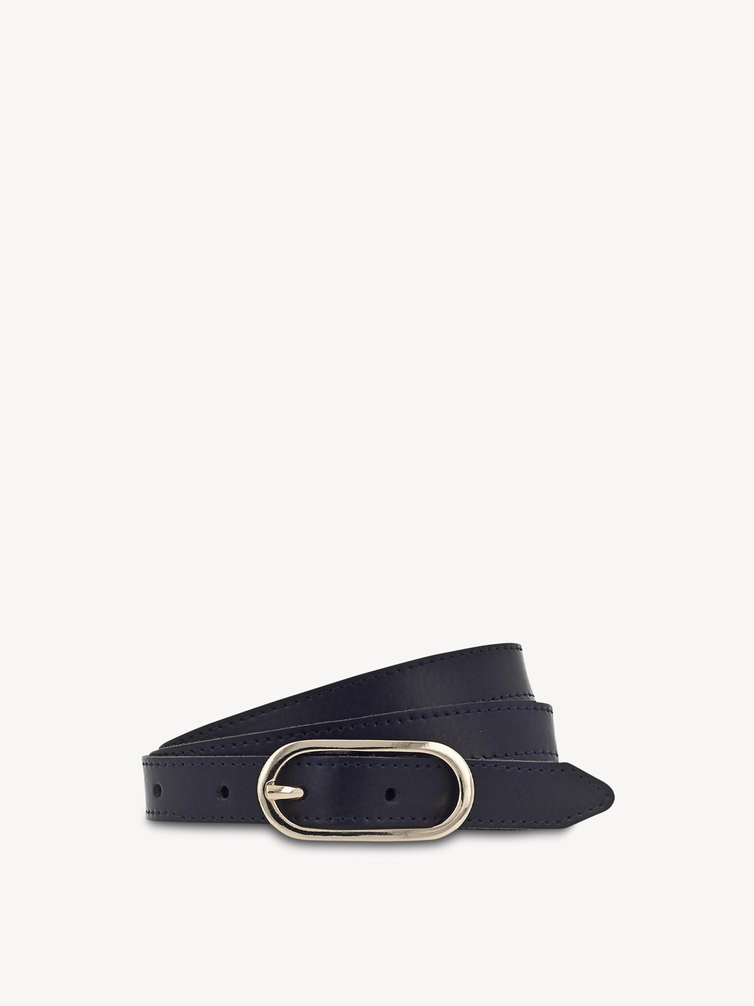 Ceinture en cuir - bleu