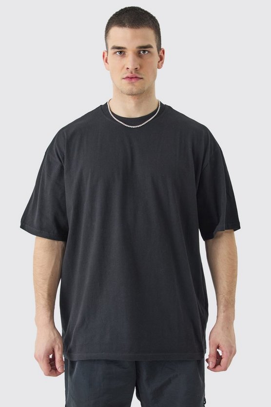 Tall Oversize Rundhals T-Shirt