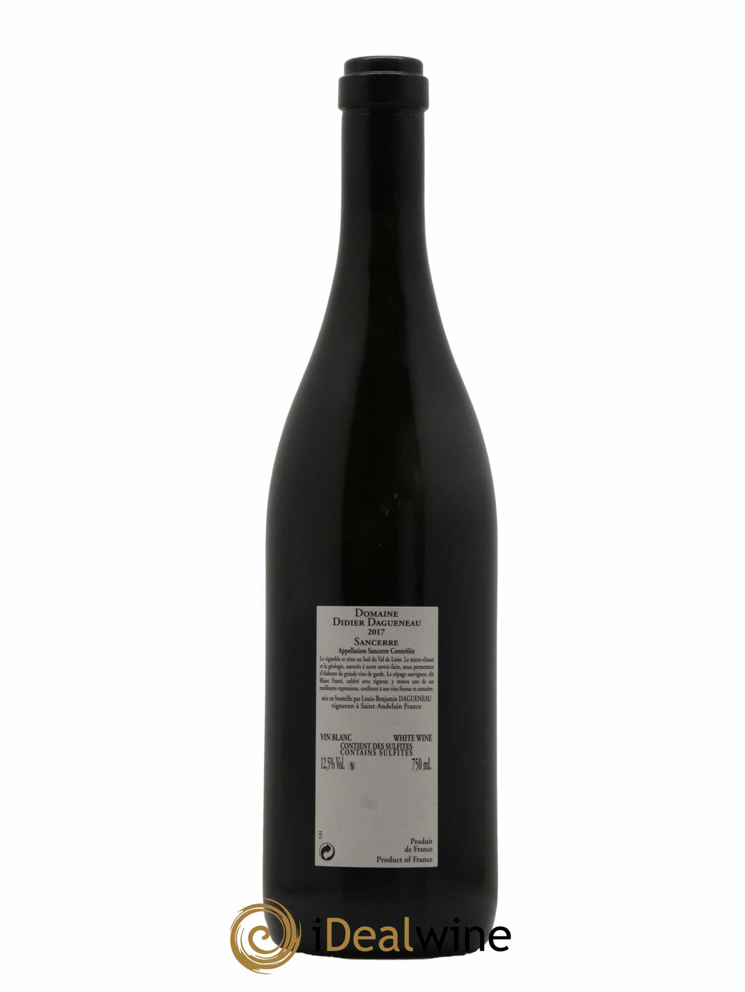 Sancerre En Chailloux Dagueneau  2017 - Lot de 1 Bouteille