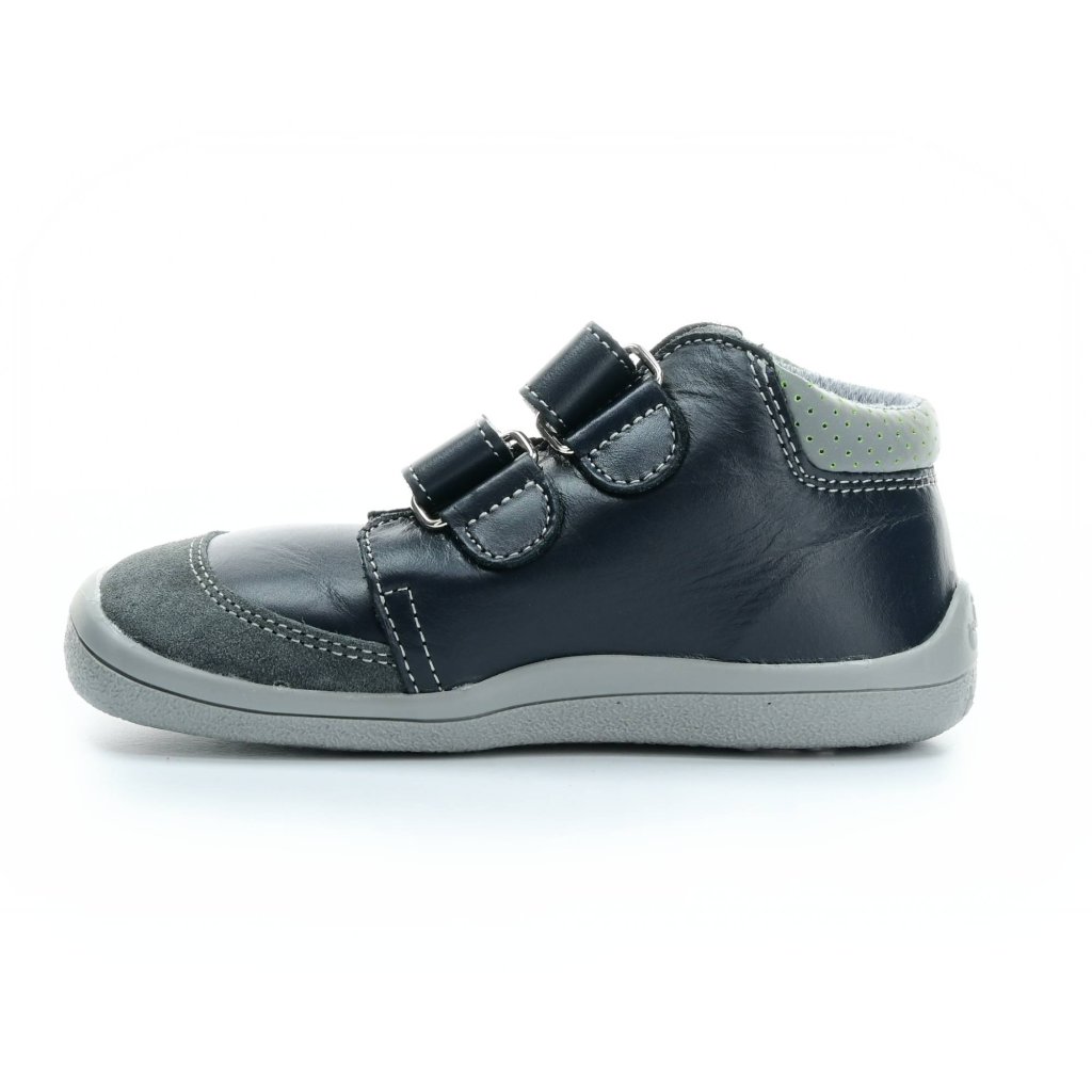 Beda Luc mit Membran (BF 0001/W/M/SO/2) schwarze Barfuß-Stiefeletten
