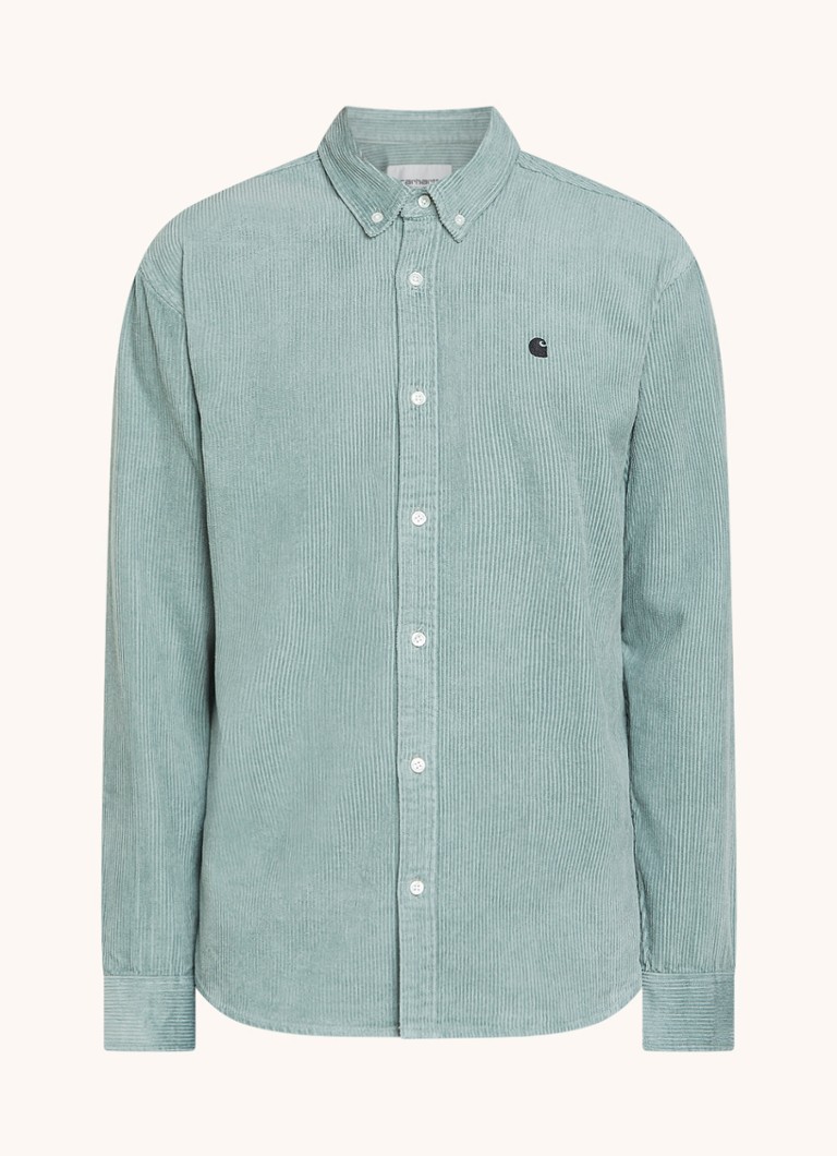 Carhartt WIP Majica regular fit iz korduroja z vezenim logotipom