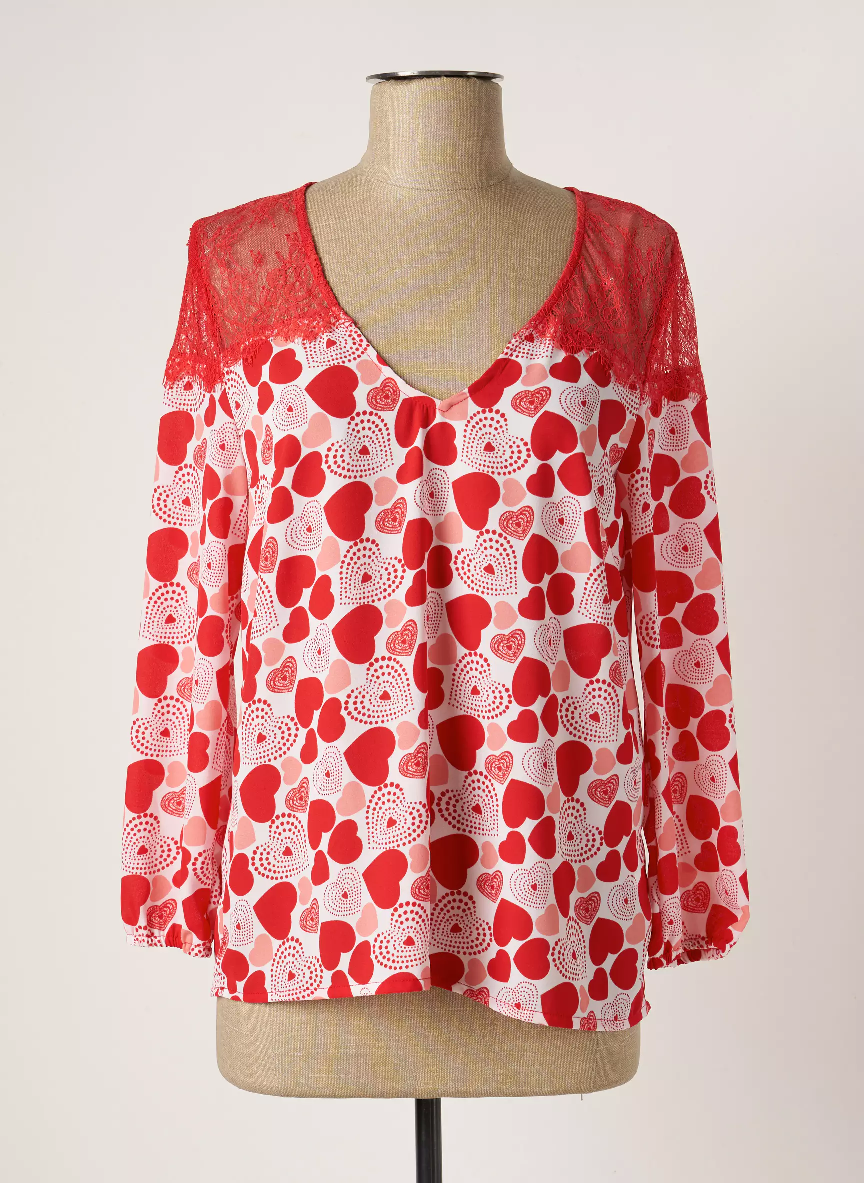 Jus D Orange Blouses Femme couleur rouge