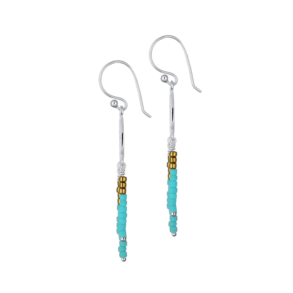 Elli Elli Boucles d'Oreilles Traumfänger Ornament Boho Festival 925 Silber Boucles d'oreilles