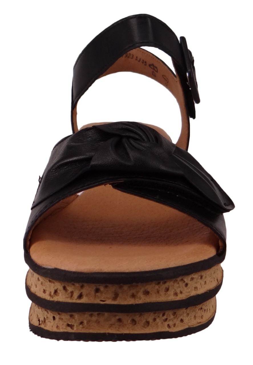 GABOR Komfort Sandalen schwarz