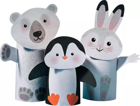 Wintertime - Bastelset für Kinder ab 6 Jahren