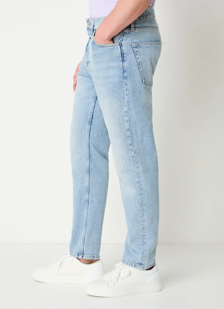 Calvin Klein slim fit jeans med lett vask