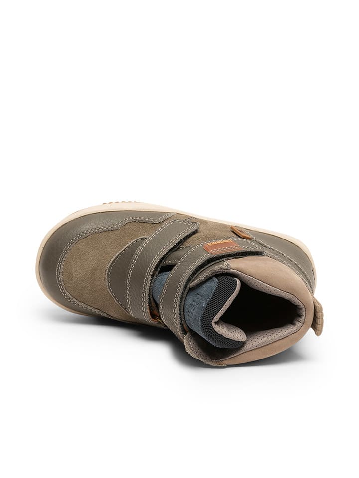 bisgaard Leder-Boots in Grau günstig kaufen
