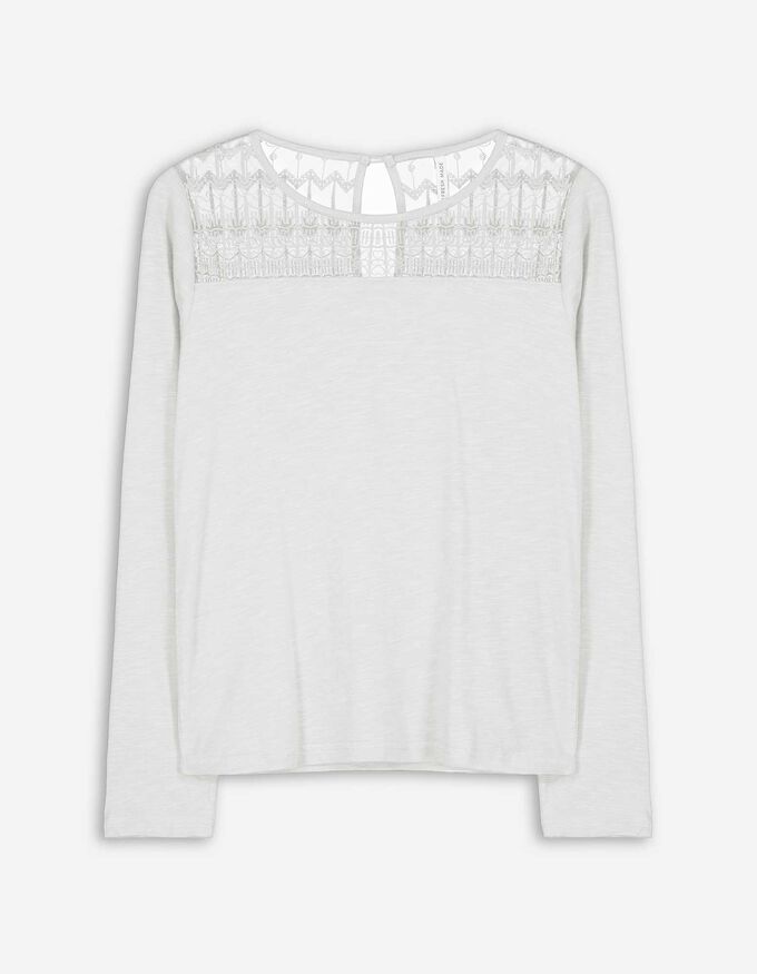 Langarmshirt - Viskose-Anteil