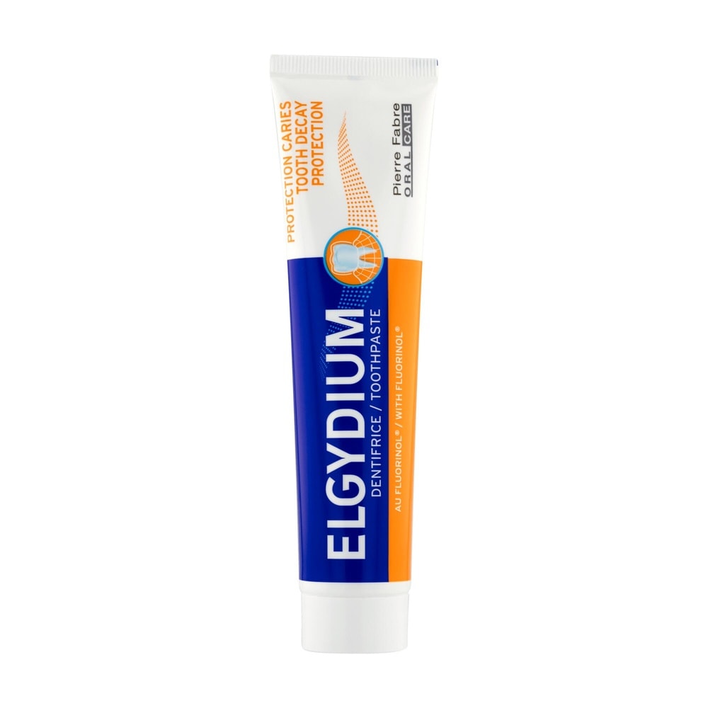 Oral Care ELGYDIUM Protection Caries  nouvel arôme Tube 75ml dentifrice