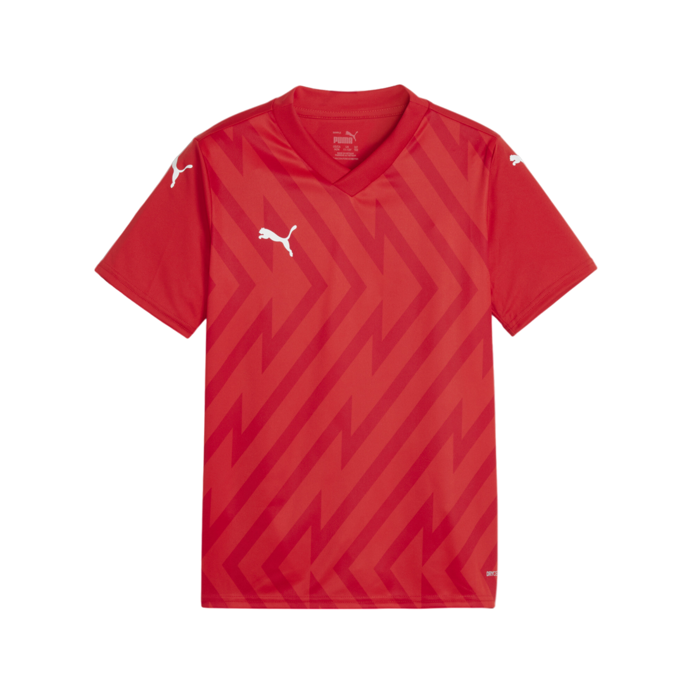 PUMA teamGLORY Trikot Kids Rot Weiss Rot F01