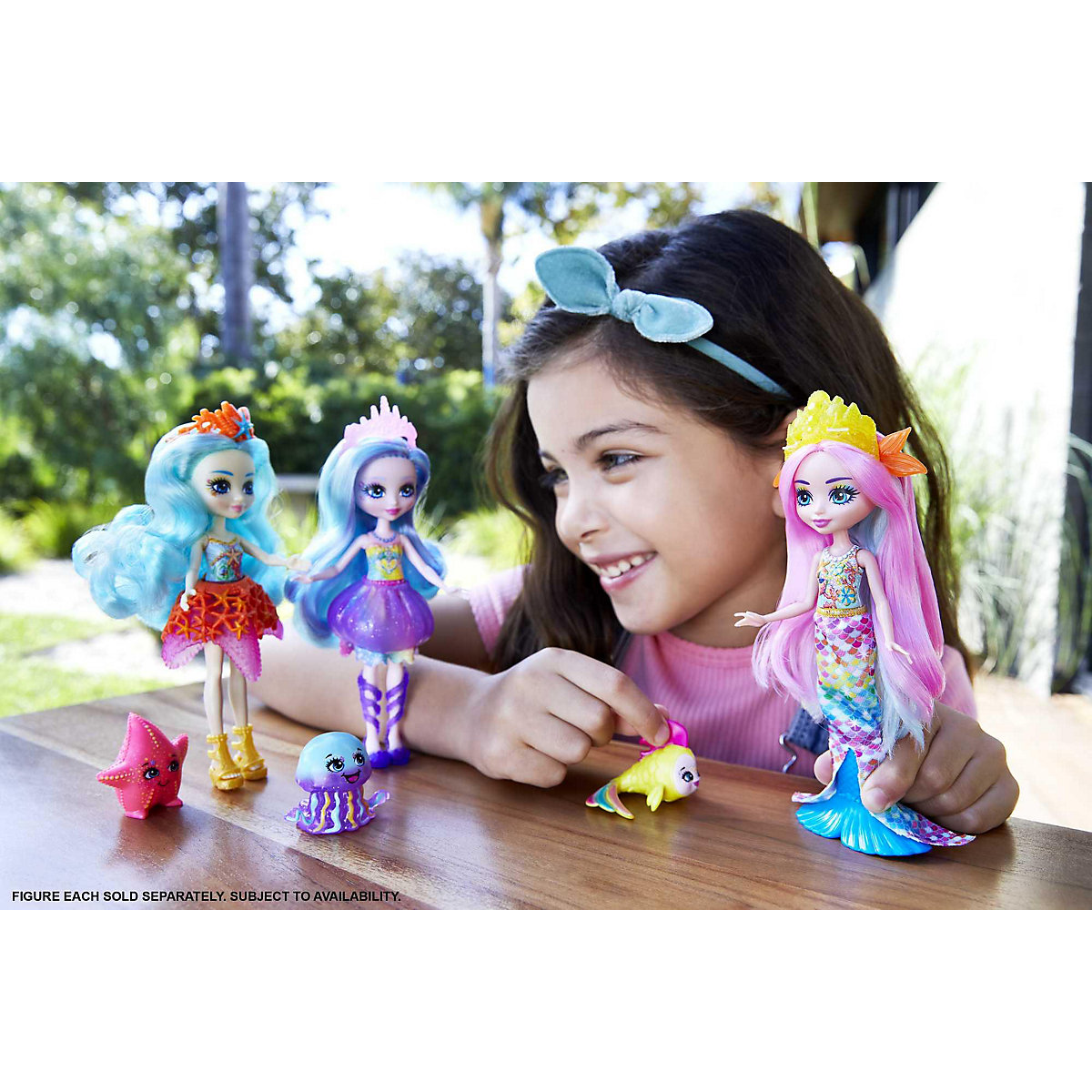 Royal Enchantimals Jelanie Jellyfish & Stingley Puppe