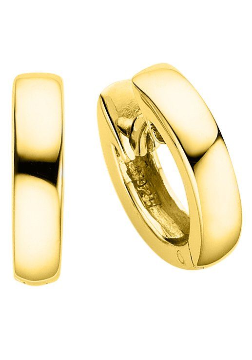 Bruno Banani Paar Creolen Schmuck Geschenk Silber 925 Ohrschmuck Ohrringe Gold + Silber, zu Kleid, Shirt, Jeans, Sneaker! Anlass Geburtstag Weihnachten