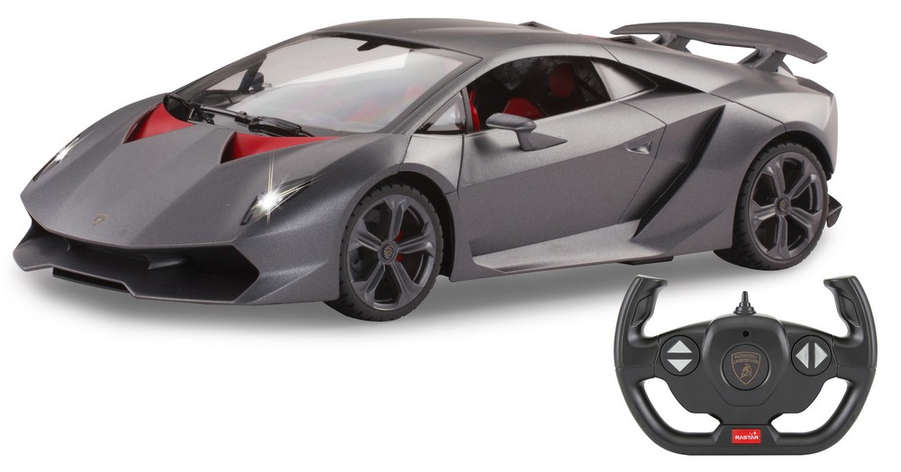 Jamara e.K. JAMARA-402112-Lamborghini Sesto Elemento 1:14 grau 2,4GHz