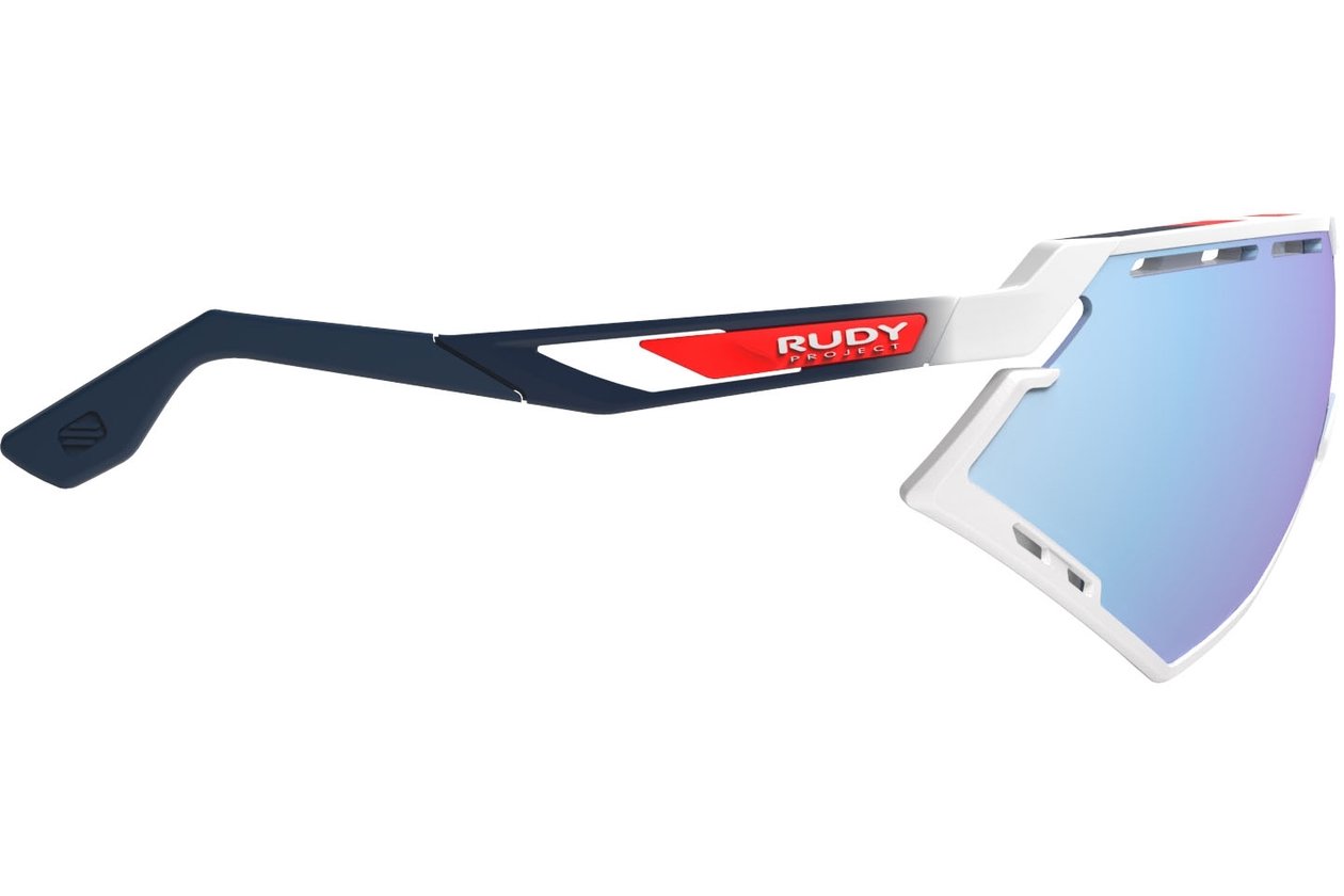 Rudy Project Defender Whiteglos/Fadeblue Bluered/White - Ml Ice