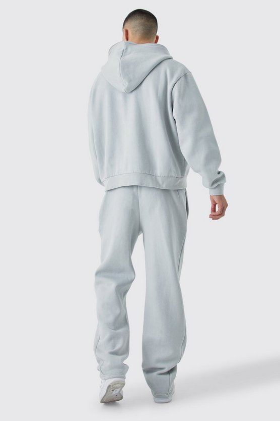 Official Satin-Hoodie mit Reißverschluss & Jogginghose