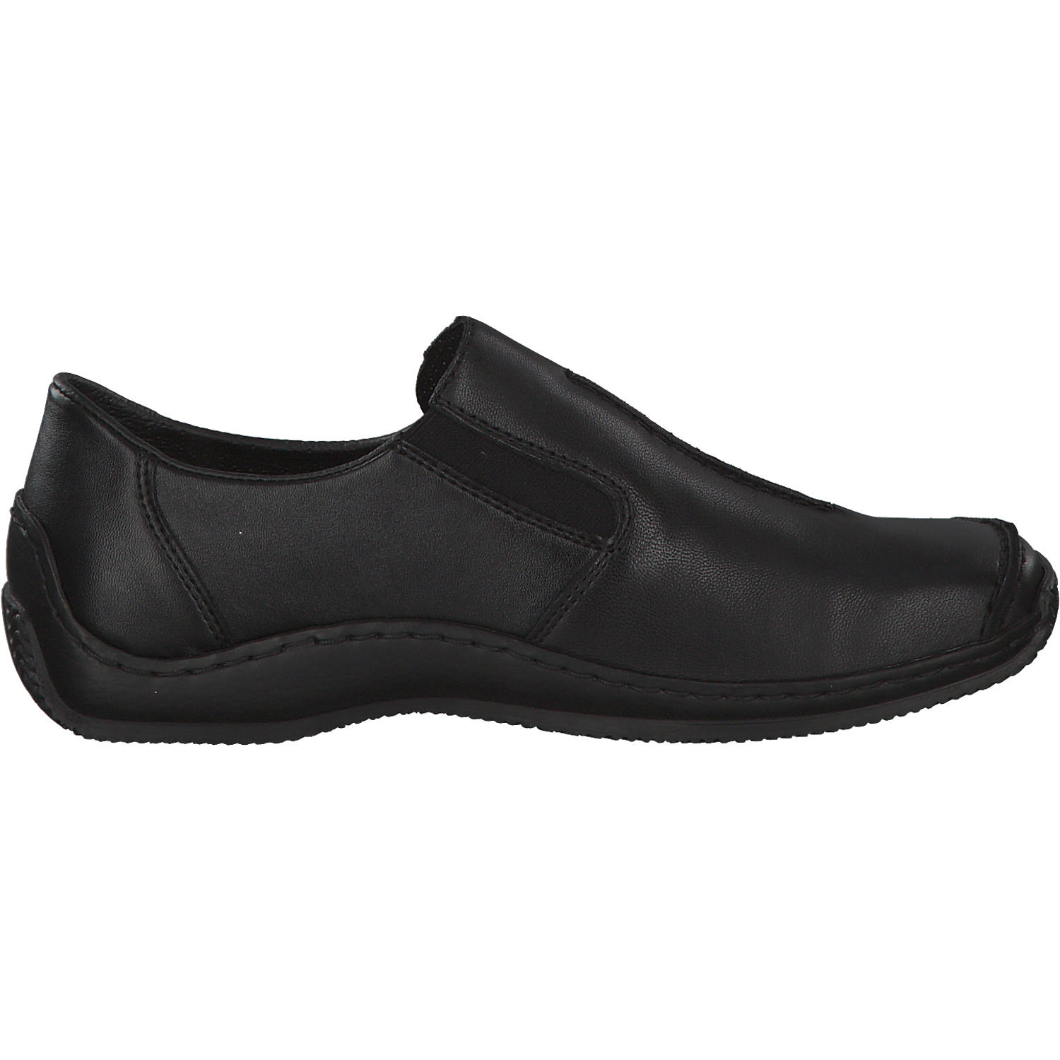 Rieker L1751, Slip-On-Sneaker, Damen, Schwarz