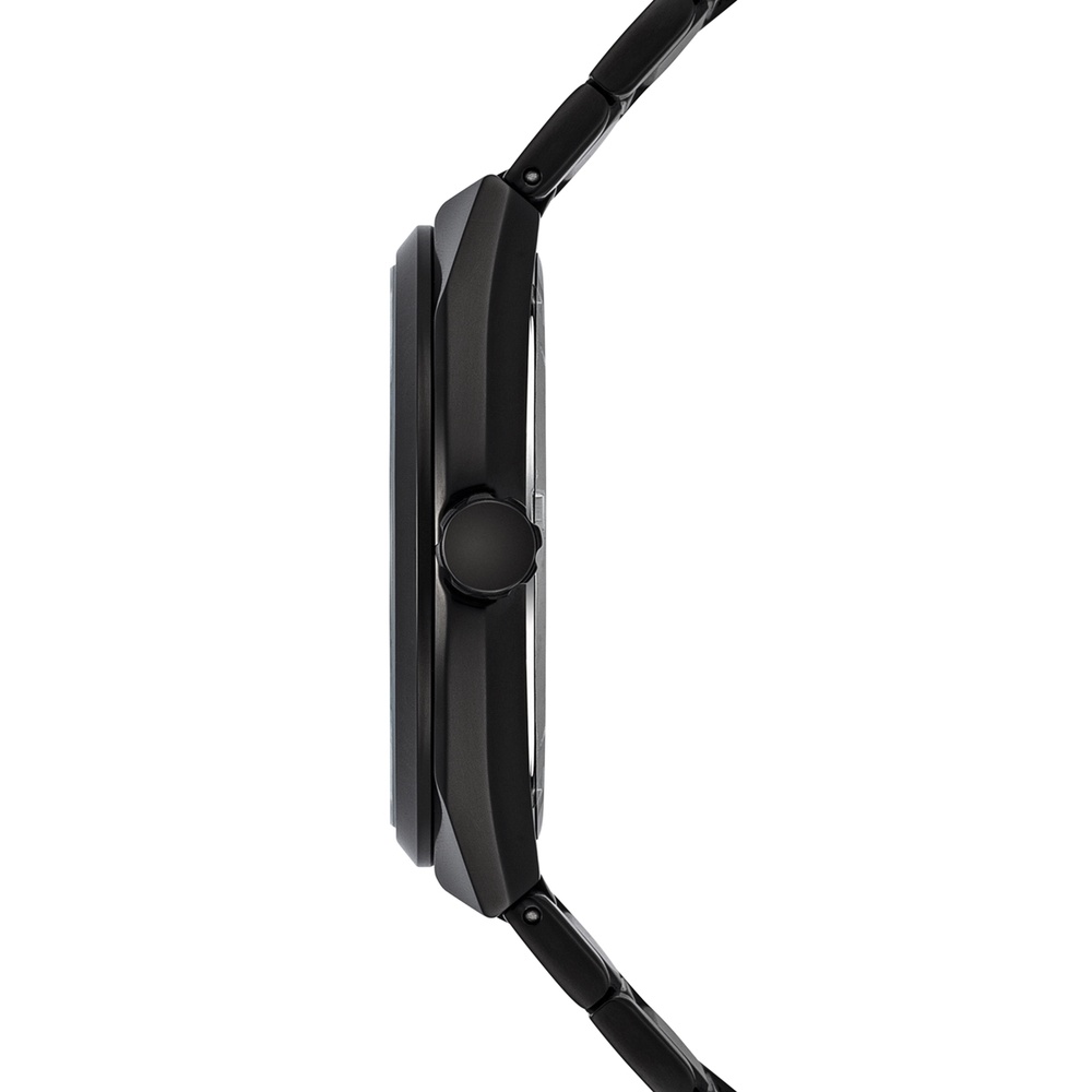 Rhodenwald & Söhne Multifonctions Cooledge en Acier inoxydable en Noir Montre