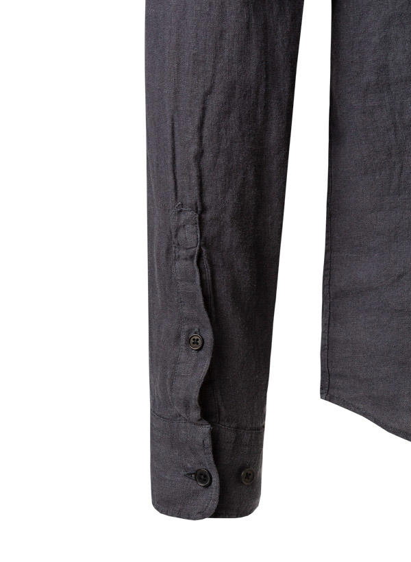 BELSTAFF, Hemd, Reines Leinen, dunkelblau