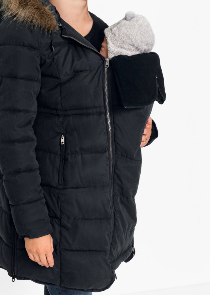 Umstandsjacke/Tragejacke, gesteppt