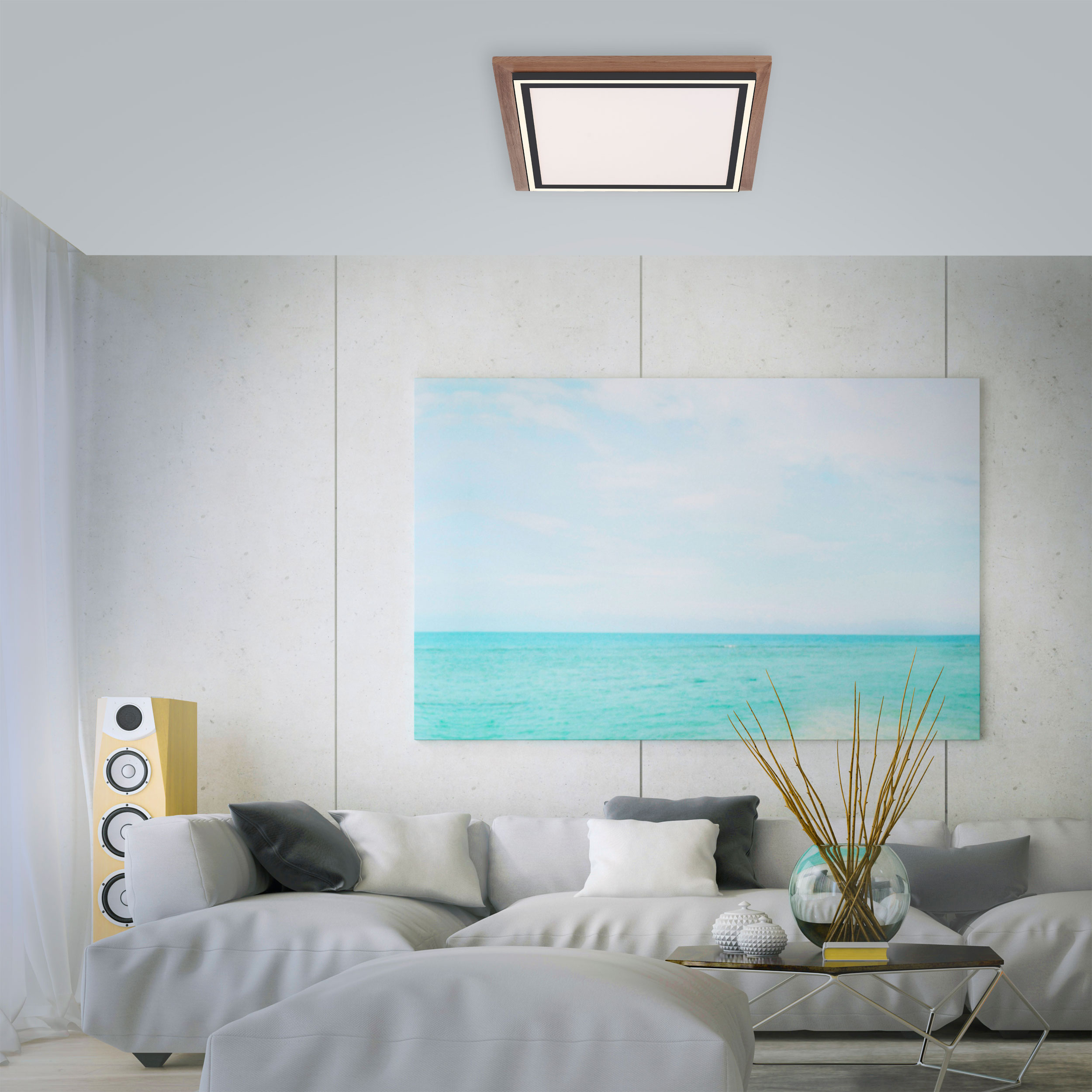 Paul NeuhausLED-Deckenleuchte 2flg