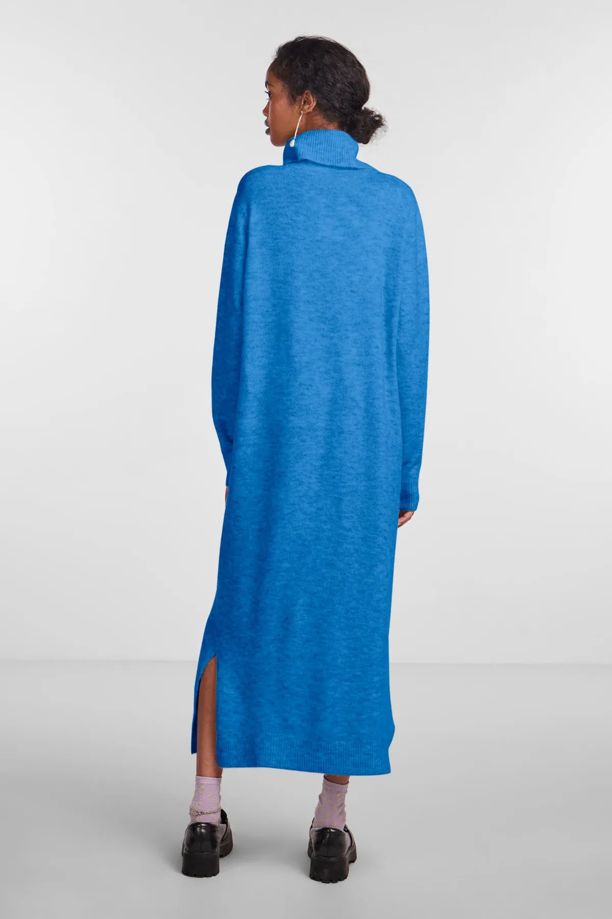 PIECES  Pcjulıana Ls Rollneck Knit Dress Noos Bc