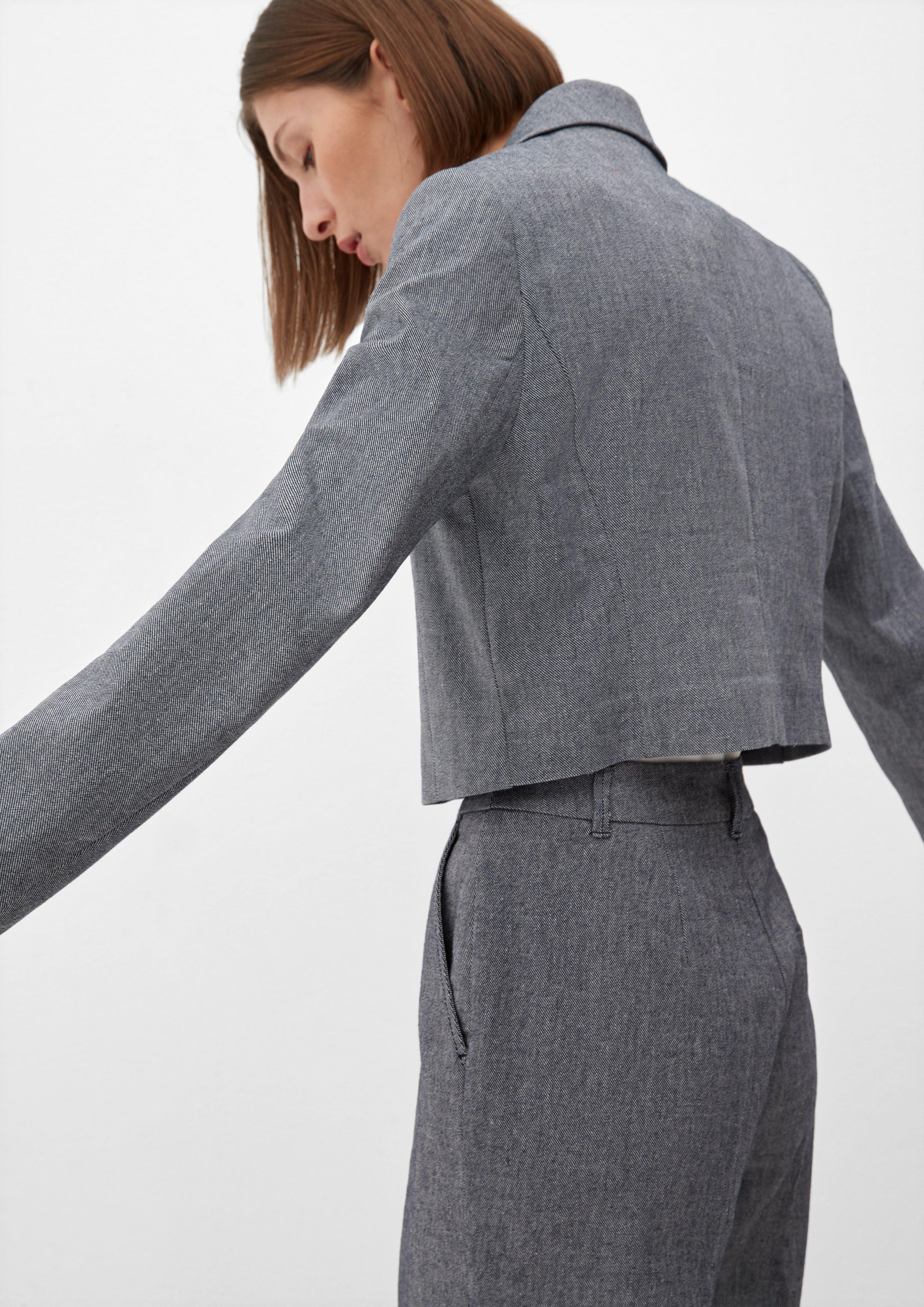 Blazer in Cropped-Länge  2132476-59W2