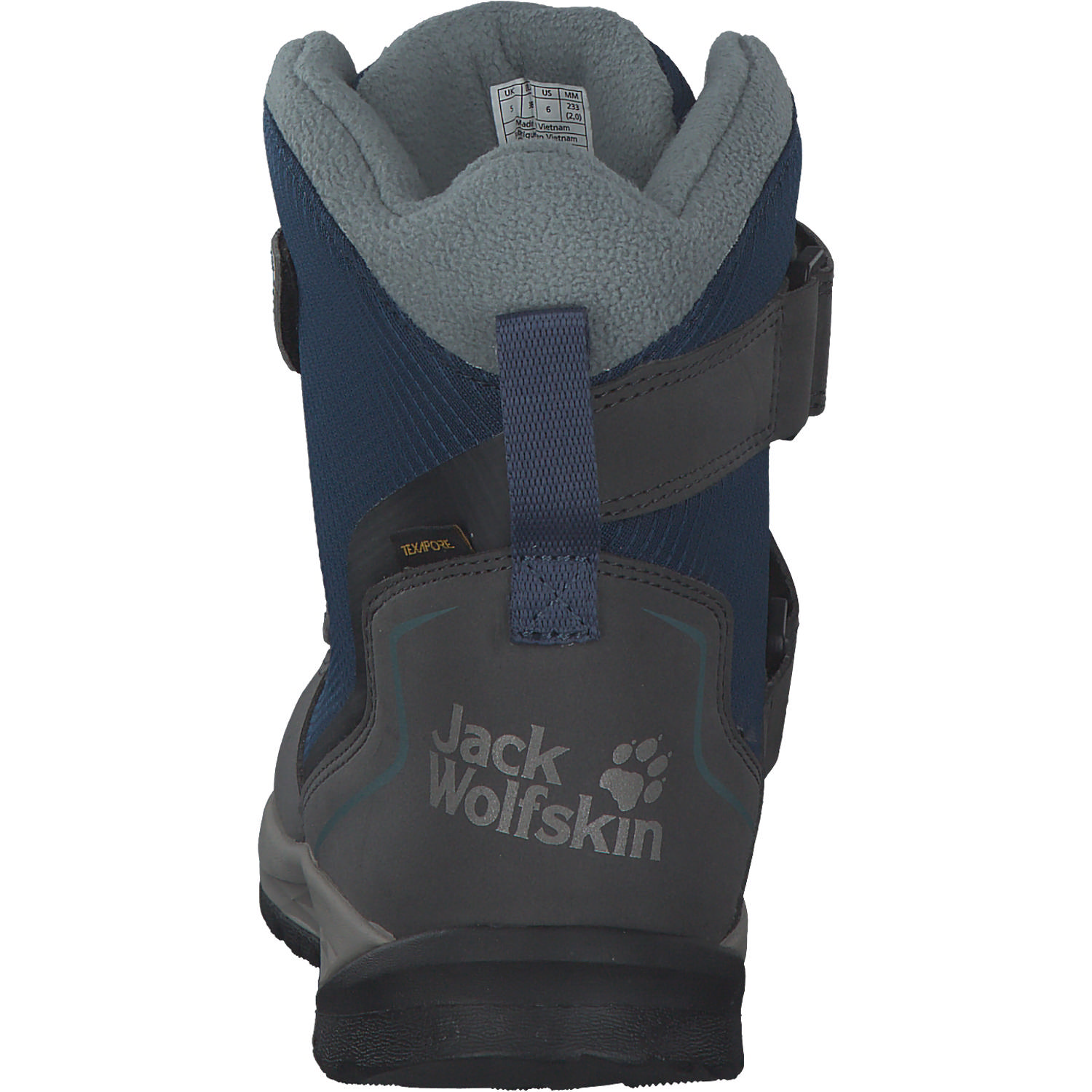 Jack Wolfskin 4036722, Winterstiefel, Kinder, blue