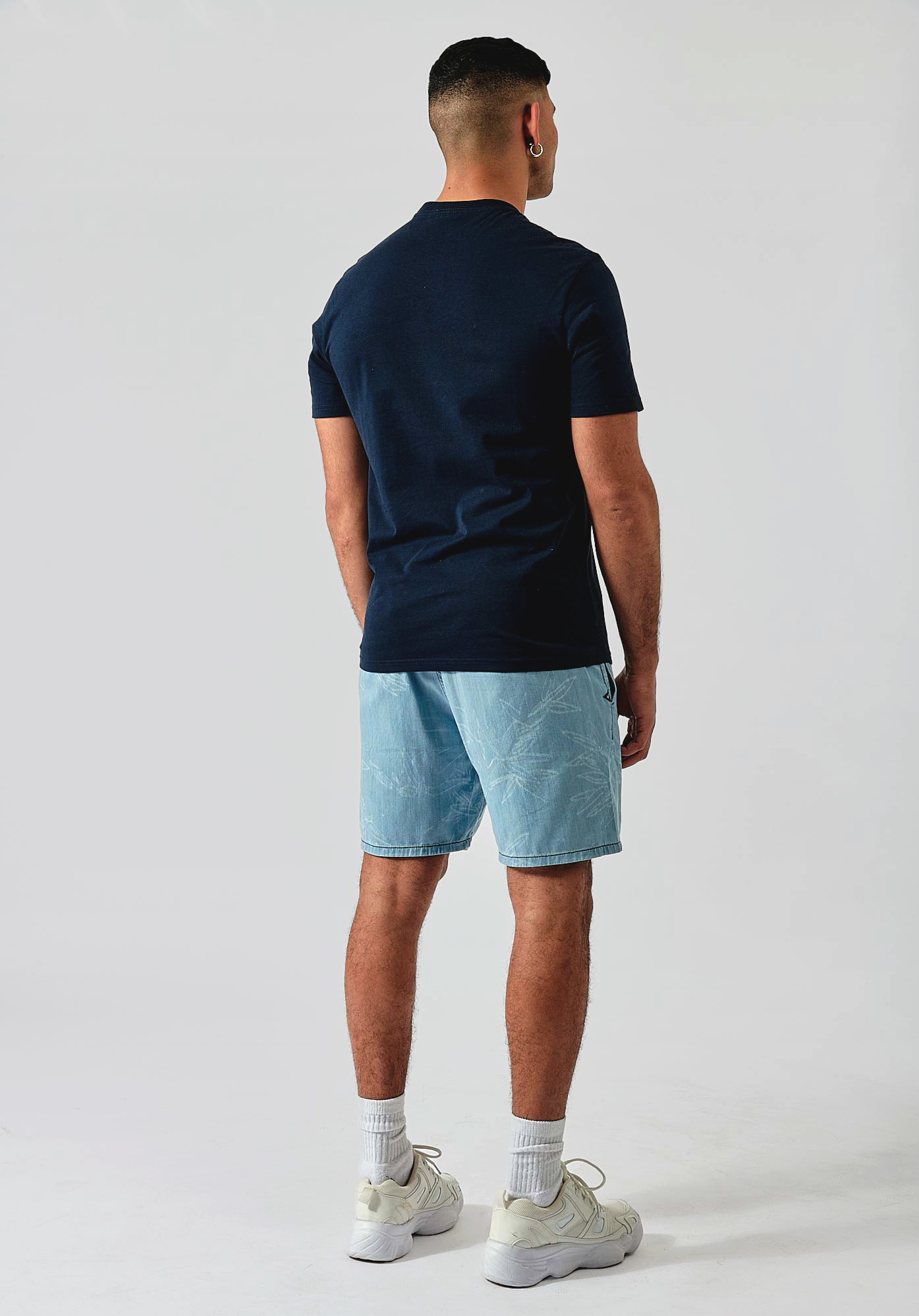 LERES  T-shirt bleu Homme en 100% coton bio