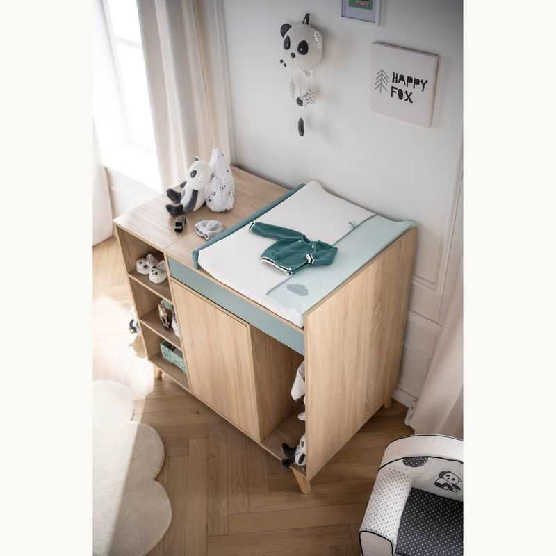 Commode à langer évolutive en bureau Nova
