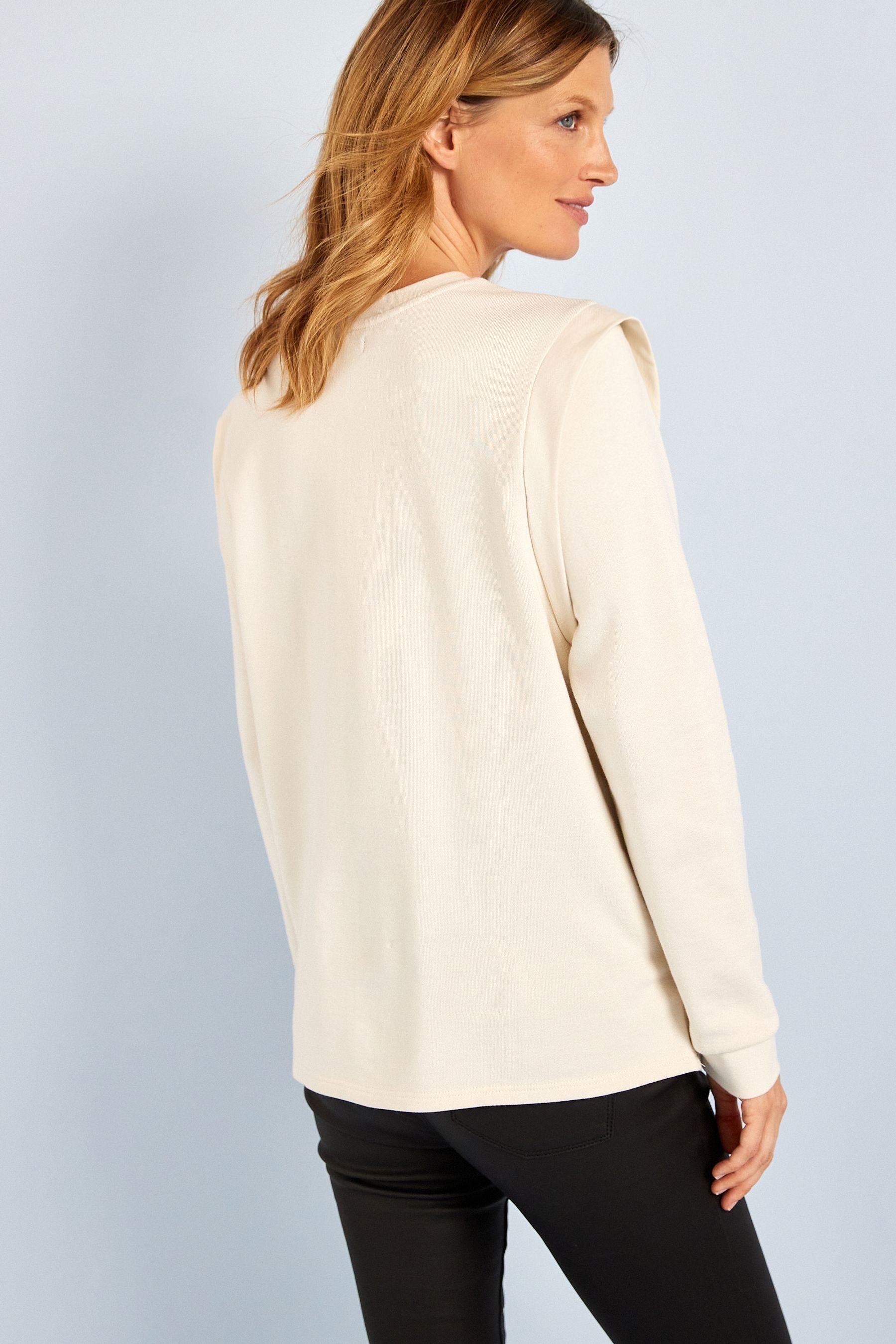 Next Umstandssweatshirt Umstandsmode/Stillmode: Sweatshirt mit Druckknopf (1-tlg)