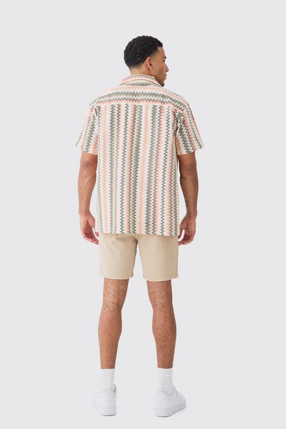 Slim-Fit Chino-Shorts