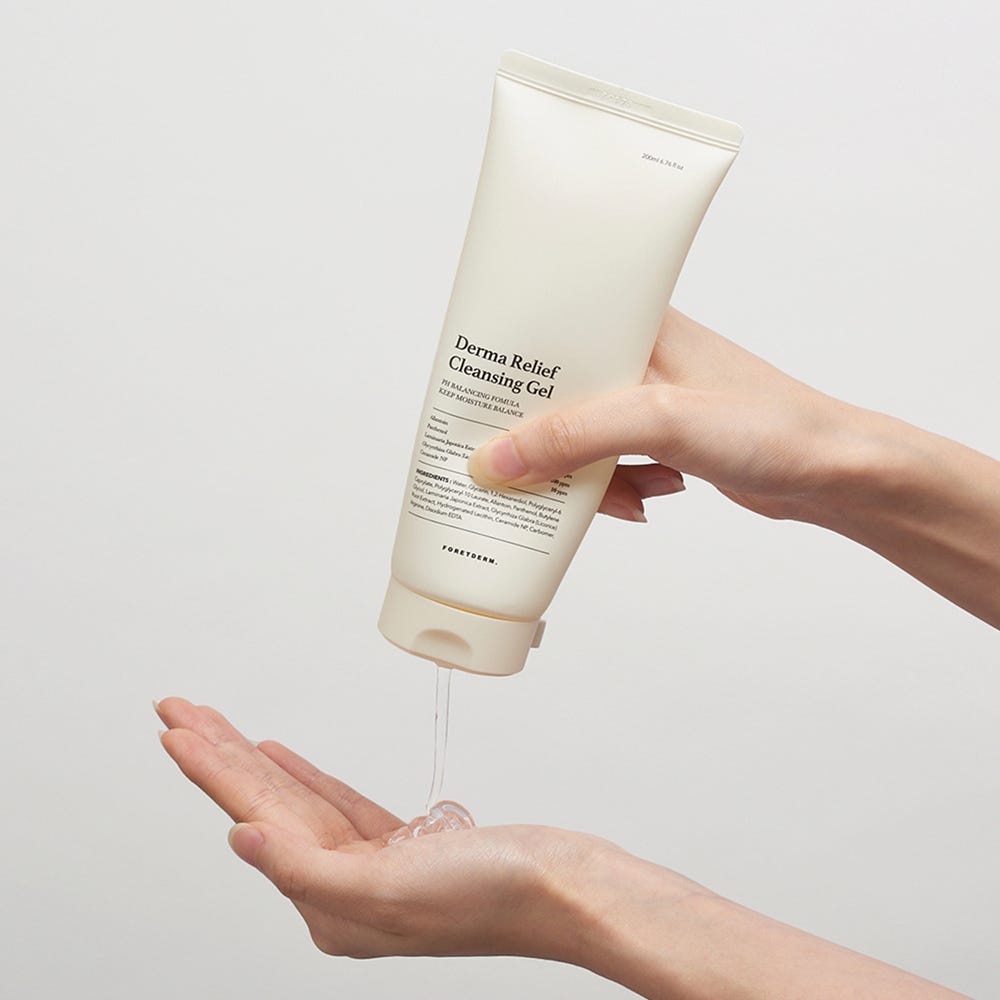 Foretderm Derma Relief Cleansing Gel 200 ml