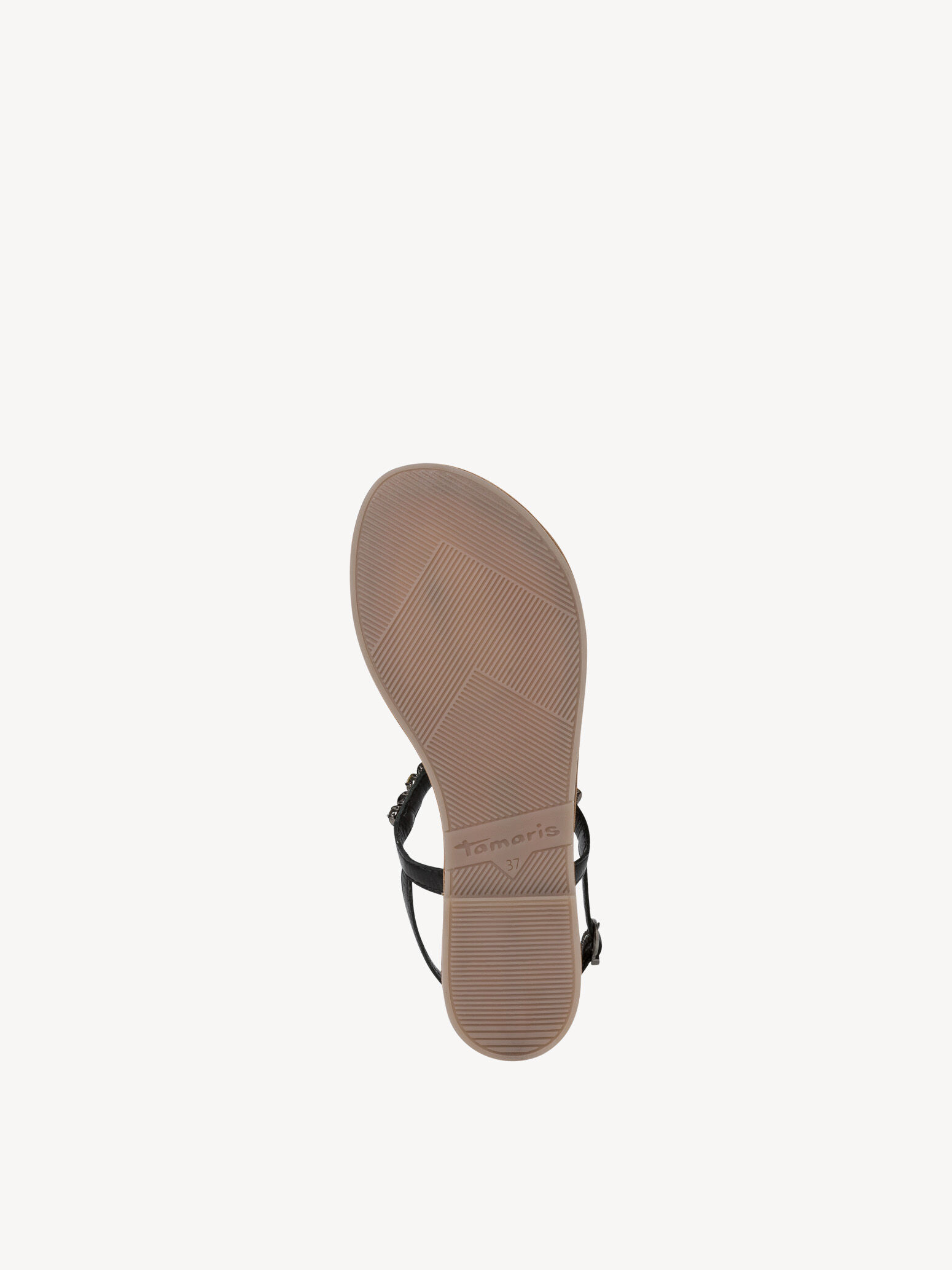 Sandale en cuir - noir