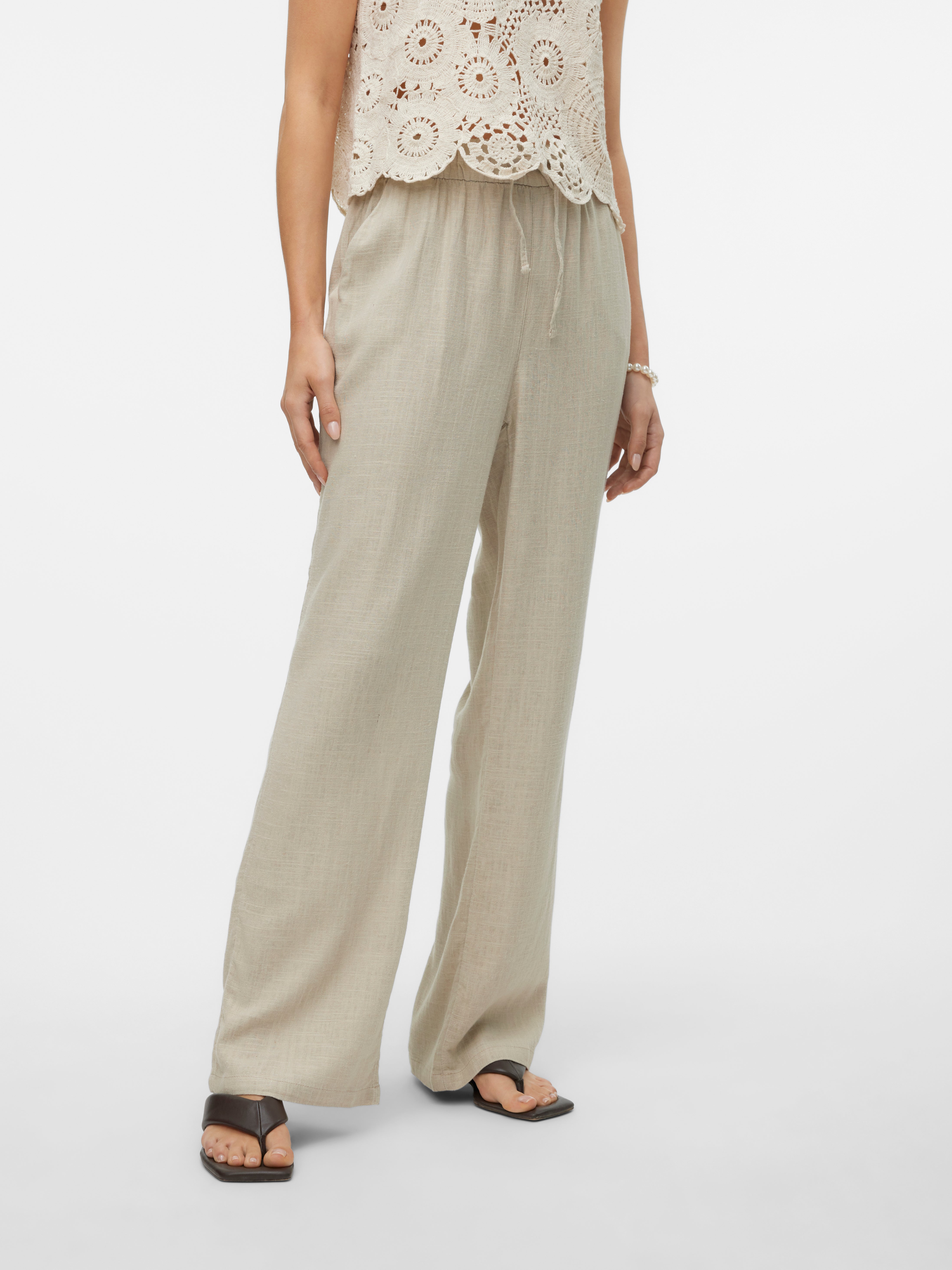 VMLINE Mittlere Taille Hose