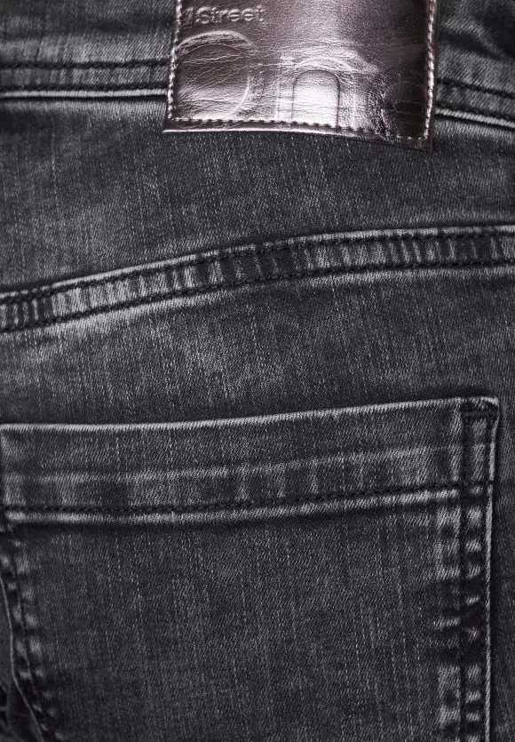 Street One Casual Fit Jeans in Grau