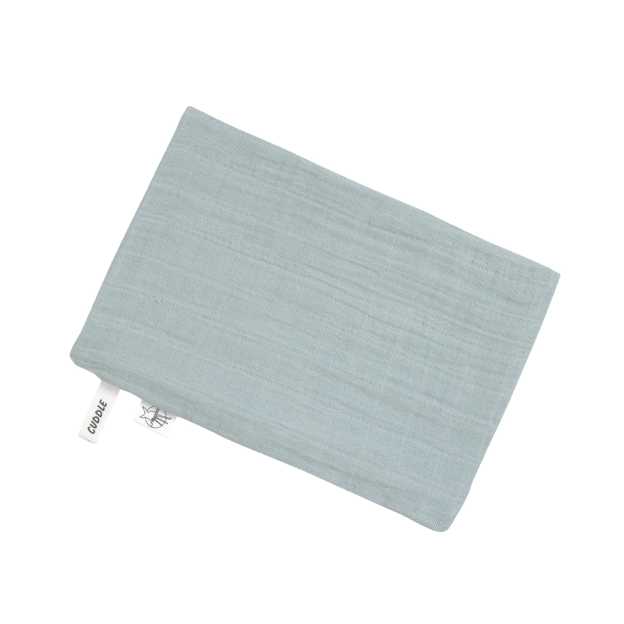 Mull Waschlappen Baby 3er Set, Hellblau