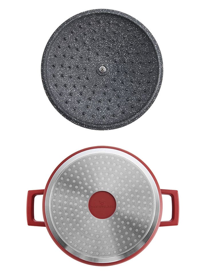 MasterClass 2tlg. Set: Bräter in Rot - Ø 24 cm günstig kaufen onesize
