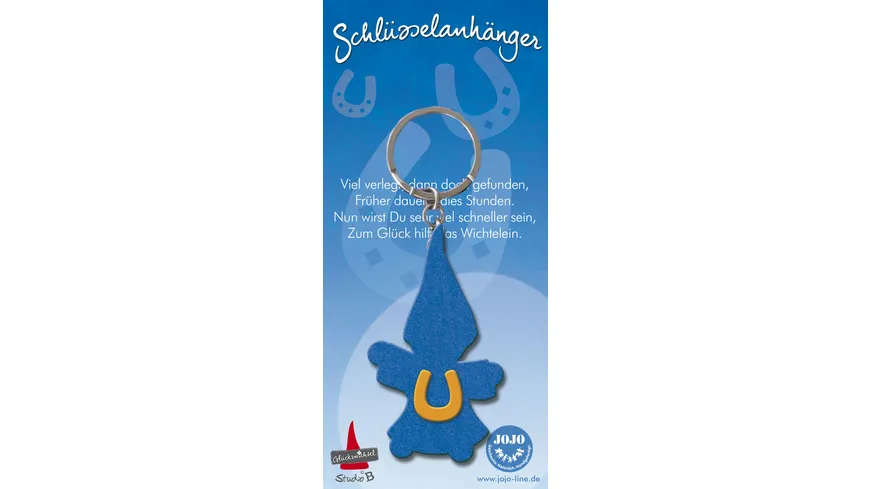 JOJO Filzwichtel Schlüsselanhänger 