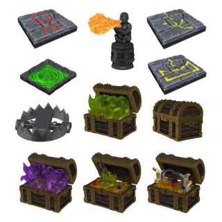 WizKids Dungeon Dressings: Traps - Devilish Devices (Pre-Painted)