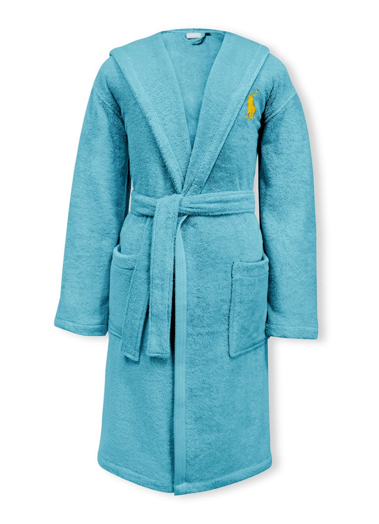 Ralph Lauren Player cotton bathrobe