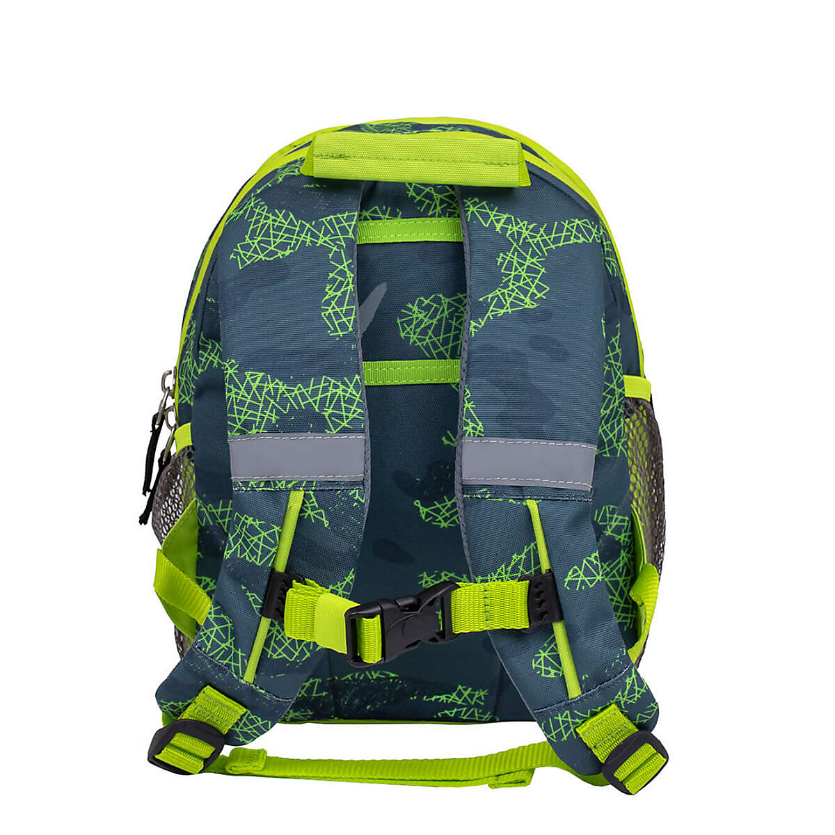 Kindergartenrucksack Mini Kiddy Kindergartenrucksack für 1-3 Jährige Kinder mit Brustgurt grün