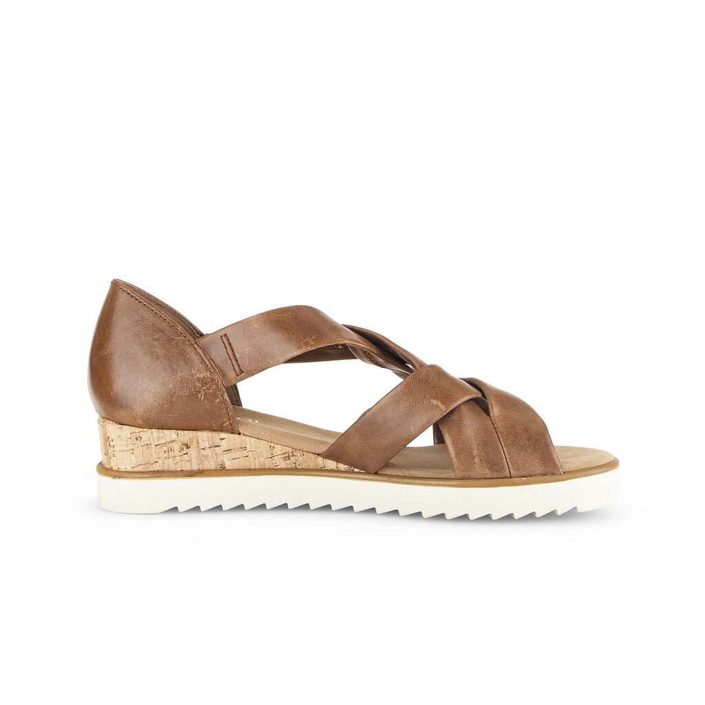 Gabor comfort Keilsandalette braun