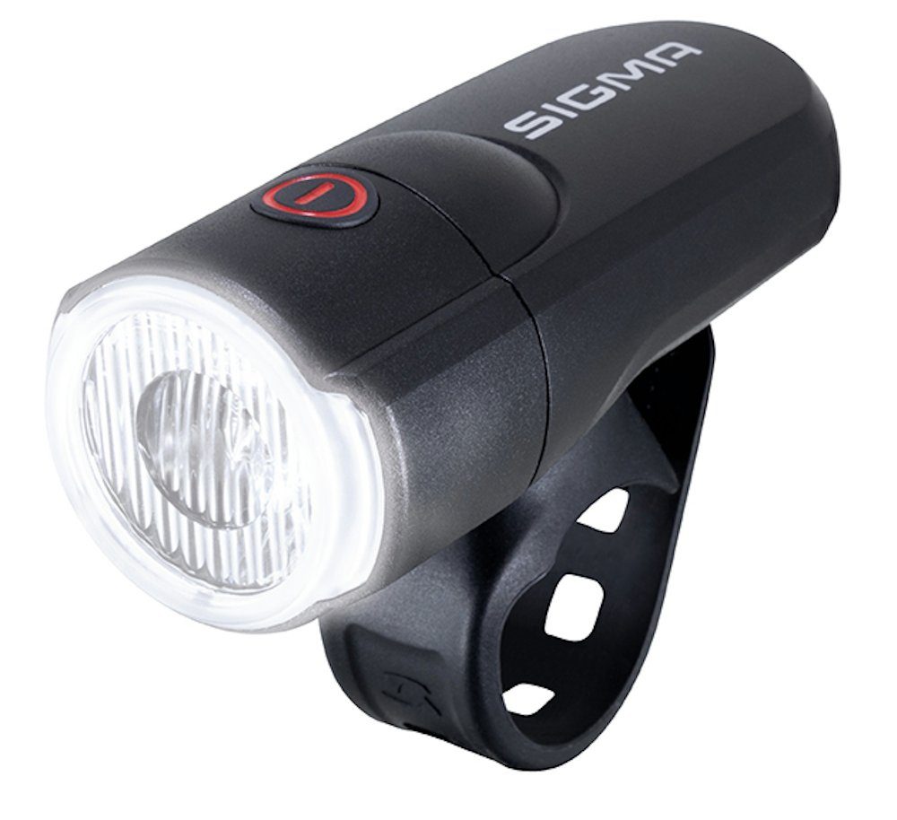 SIGMA SPORT Fahrradbeleuchtung Aura 30 Curve Set 15970 Fahrradlampen Set Leuchtstärke 30 Lux StVZO