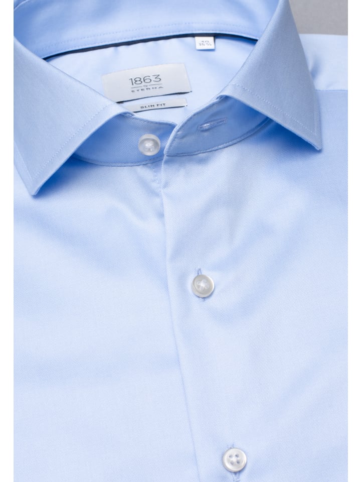 Eterna Hemd SLIM FIT in hellblau günstig kaufen