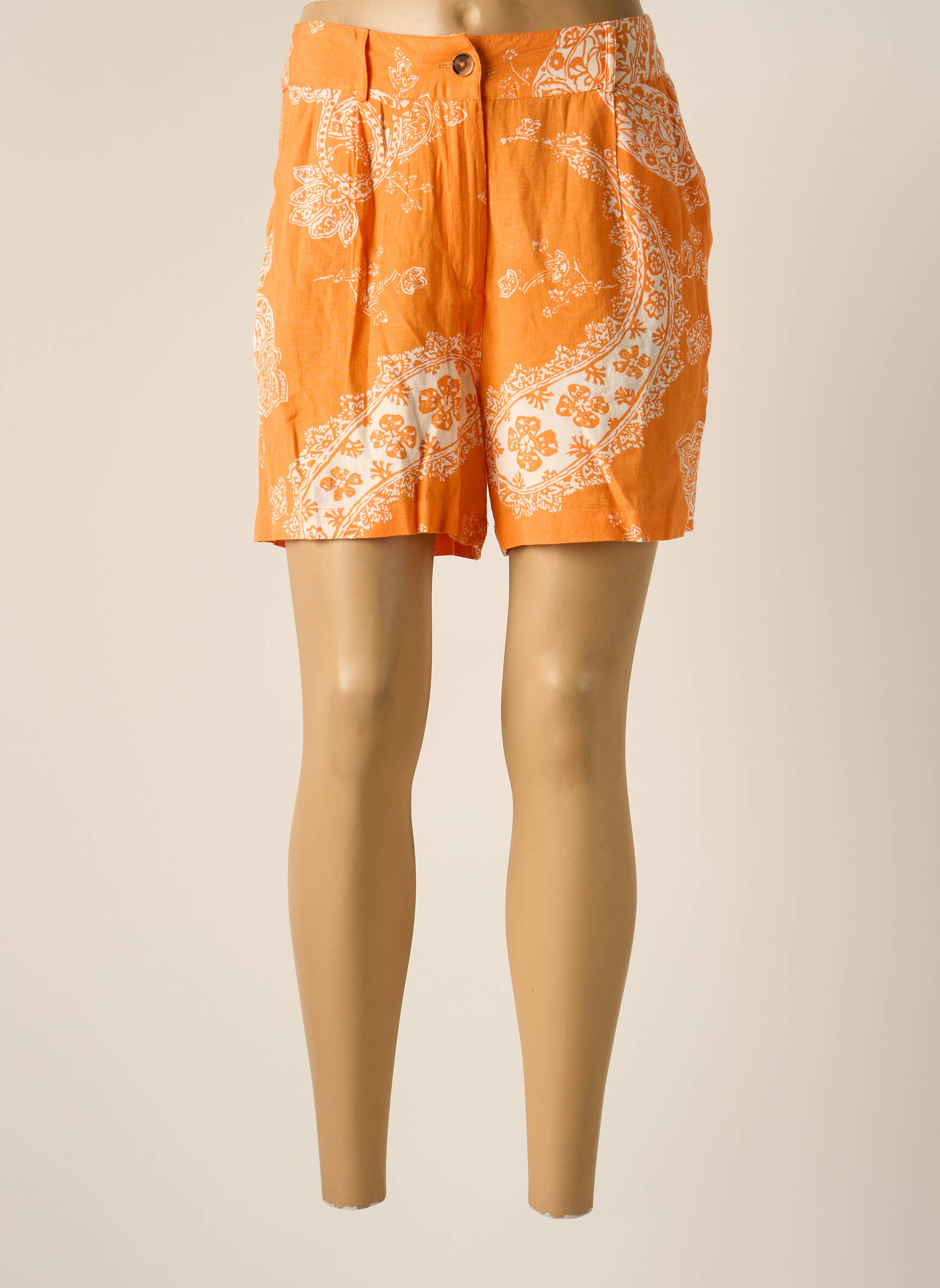 Only Shorts 1 Femme couleur orange