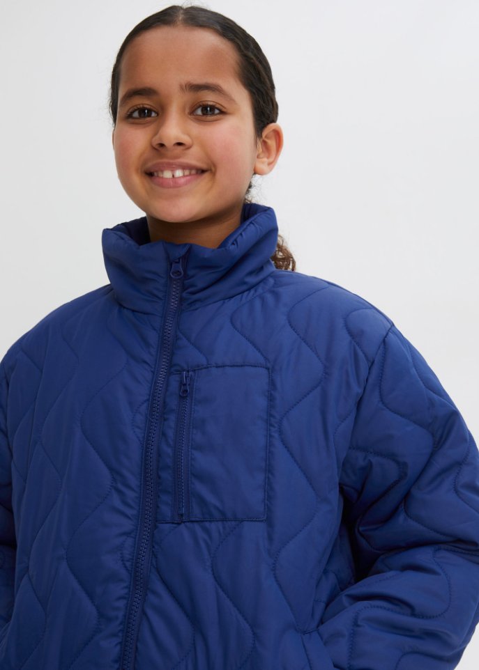 Mädchen Jacke gesteppt