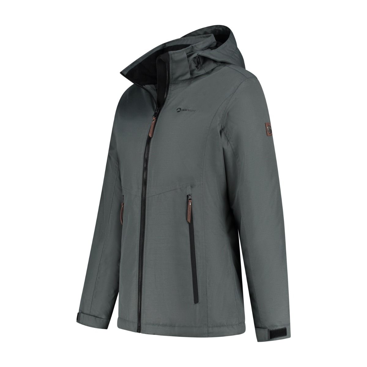 Travelin' Live graue Damen Jacke