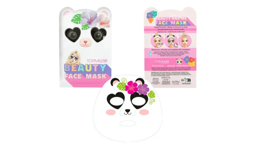 TOPModel Tuchmaske Tier BEAUTY and ME sortiert