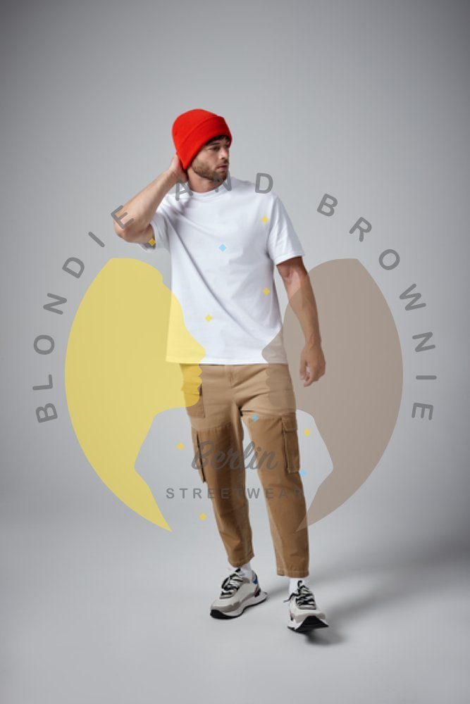 Blondie & Brownie Beanie Unisex Erwachsenen Mütze Super Mario Faust Konsole Gaming