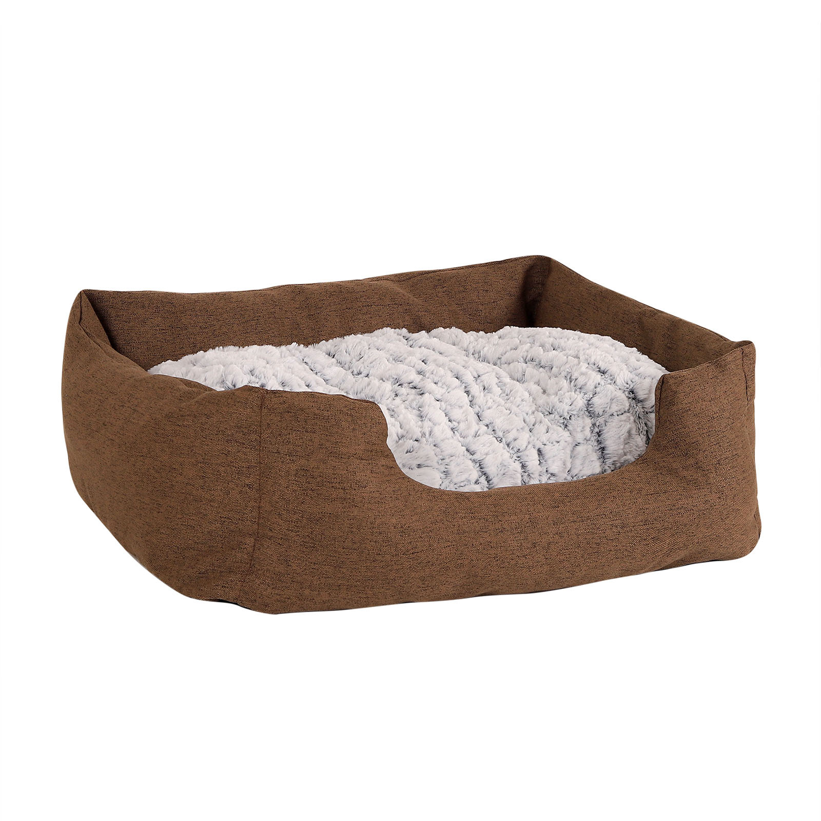 Lionto Hundebetten Lionto Hundebett mit Wendekissen meliert S